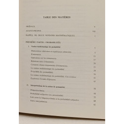 Ensembles et statistique