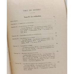 Manuel de l'antiquité slave - TOME I: L'Histoire (1923) + TOME II:...