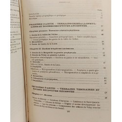 1re Thèse: Description géologique du Velay + 2e thèse:...