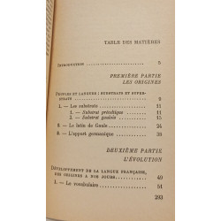 Tableau de la langue française