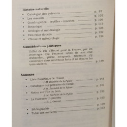Essai sur la statistique des îles d'Houat et d'Hédic