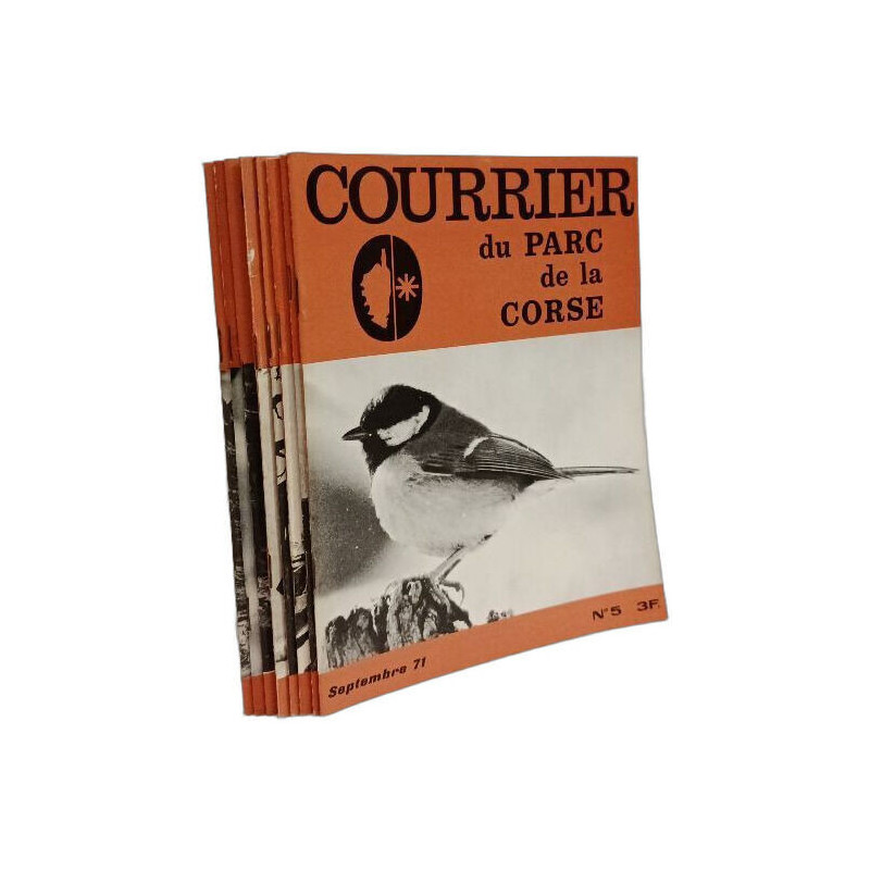 Courrier du Parc de la Corse - 8 numéros -...
