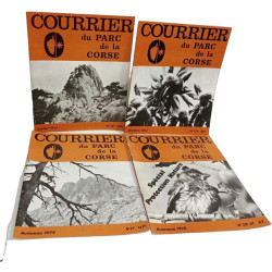 Courrier du Parc de la Corse - 8 numéros -...