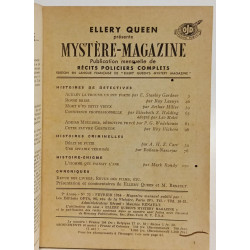 Ellery Queen Mystère-Magazine --- 6 numéros de l'année 1954:...