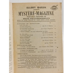 Ellery Queen Mystère-Magazine --- 6 numéros de l'année 1954:...