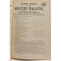 Ellery Queen Mystère-Magazine --- 6 numéros de l'année 1954:...