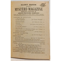 Ellery Queen Mystère-Magazine --- 6 numéros de l'année 1954:...