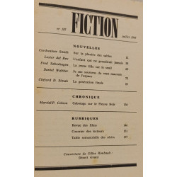 Fiction N°187 juillet 1969