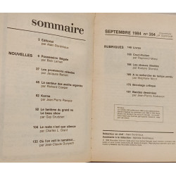 Fiction N° 354 septembre 1984