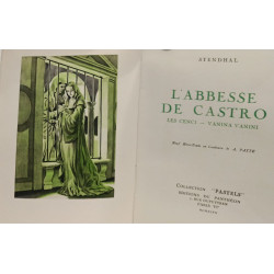 L'abbesse de Castro - Les Cenci - Vanina Vanini - 9 hors-texte en...