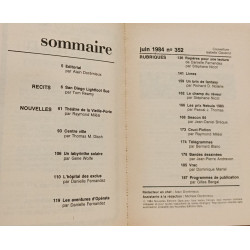 Fiction N° 352 juin 1984
