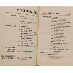 Fiction N° 337 fevrier 1983