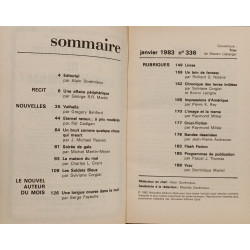 Fiction N° 336 janvier 1983