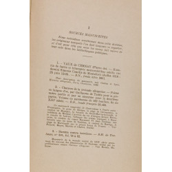 Bibliographie du Catharisme languedocien