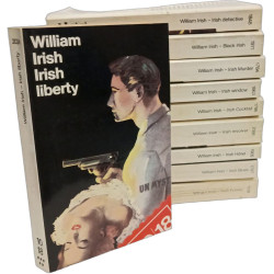 10 livres de William Irish - Irish follies + Irish liberty + Black...