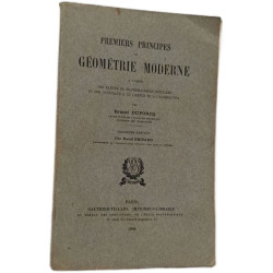 Premiers principes de géométrie moderne