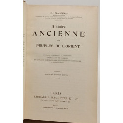 Histoire ancienne des peuples de l'Orient
