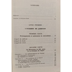 Bilan de l'Occident