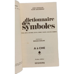 Dictionnaire des symboles - 4 volumes - 6e édition