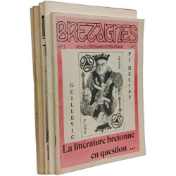 Bretagnes - Revue littéraire et politique - N°2-3-4-5-6 --- 5 numéros
