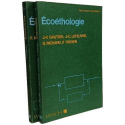 Écoéthologie + Ecotoxicologie --- 2 livres collection d'écologie 9...