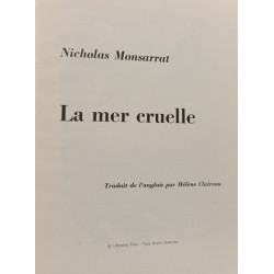 La mer cruelle