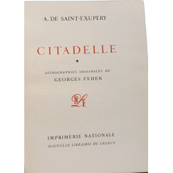 Citadelle - T.1 et 2 + Pilote de guerre , Lettre à un otage +...