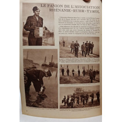 Revue d'information des troupes françaises d'occupation en...