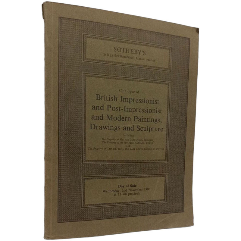 Catalogue of British Impressionist and Post-Impressionist and...