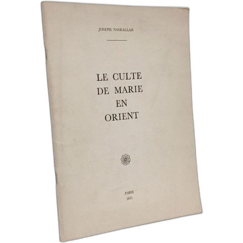Le culte de Marie en Orient - conférence 1954