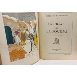 Fables de la Fontaine - illustrations de J. Liozu