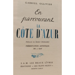 En parcourant la Côte d'Azur