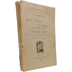 Les Folies d'Amour au XVIIIe Siècle