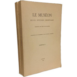 Le Muséon. Revue d'études orientales - TOME LXXXVIII: 1-2 + 3-4