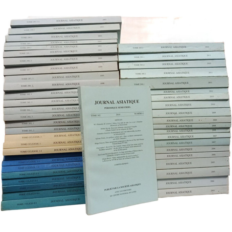 Journal asiatique - périodique semestriel - 48 volumes entre 1983...