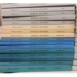 Journal asiatique - périodique semestriel - 48 volumes entre 1983...