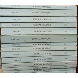 Journal asiatique - périodique semestriel - 48 volumes entre 1983...