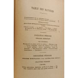 Histoire de la littérature latine