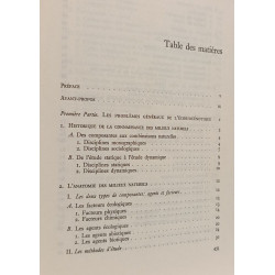Écologie et biocénotique