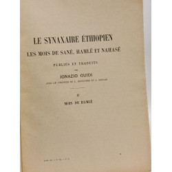 Patrologia Orientalis. Tome VII. Fascicule 3. Le Synaxaire...