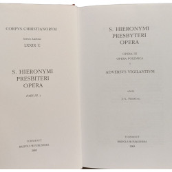 S. Hieronymi presbyteri opera III opera polemica 5 adversus...
