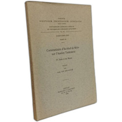 Commentaire d'Iso'dad de Merv sur l'Ancien Testament - IV. Isaïe...