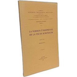 La Version éthiopienne de la vie de Schenoudi - scriptores...