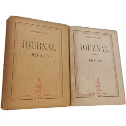 Journal Tome 1 1921-1923 + Journal Tome 3 1926-1927