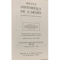 Revue historique de l'armée L'aviation militaire française de 1909...