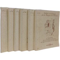 Cahiers anecdotiques de la Banque de France - N°1 + N°2 + N°6 +...