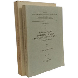 Commentaire d'Išo'dad de Merv sur l'Ancien Testament III. Livres...