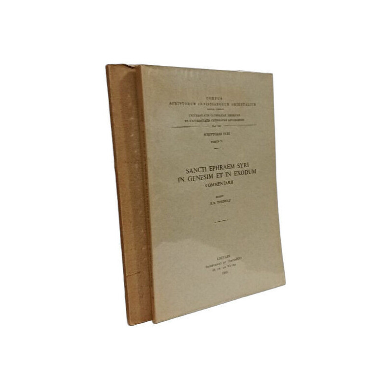 Sancti Ephraem Syri in Genesim et in Exodum commentari- Sriptores...