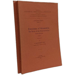 Eutychius of Alexandria The book of the demonstration (Kitab...