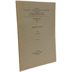 Chronica Minora 1. - Sriptores Syri T.1-2 - Corpus scriptorum...